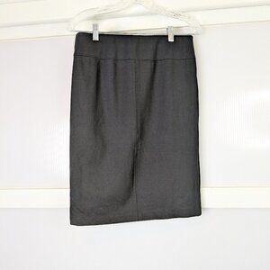 Philosophy Republic Clothing Black Pencil Skirt Size 6 Stretch Office Back Zip